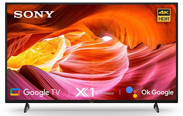 Sony Bravia 126 cm (50 inches) 4K Ultra HD Smart LED Google TV KD-50X75K (Black) with Alexa Compatibility