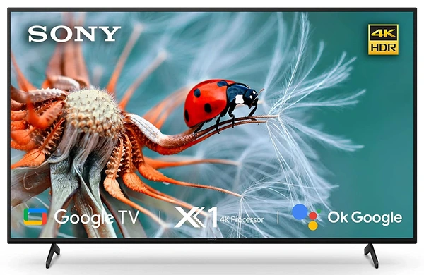 Sony Bravia 139 cm (55 inches) 4K Ultra HD Smart LED Google TV KD-55X74K (Black) (2022 Model) | with Alexa Compatibility