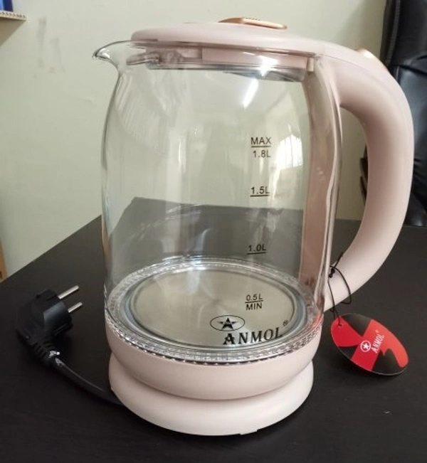 Anmol 1500 W Electric Glass Kettle, Capacity(Litre): 1.8 Ltr