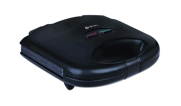 Bajaj SWX 3 Deluxe Sandwich Toaster 800W, Black, Regular