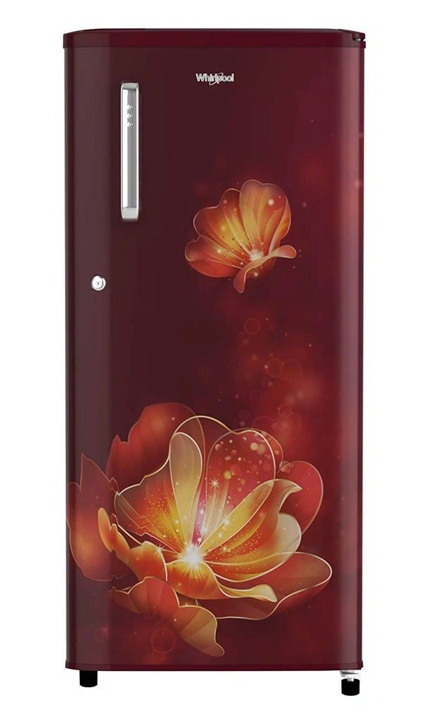 Whirlpool 190 L 4 Star Inverter Direct-Cool Single Door Refrigerator with IntelliSense Inverter Technology (WDE 205 PRM 4S INV, Wine Radiance, Inverter Compressor)