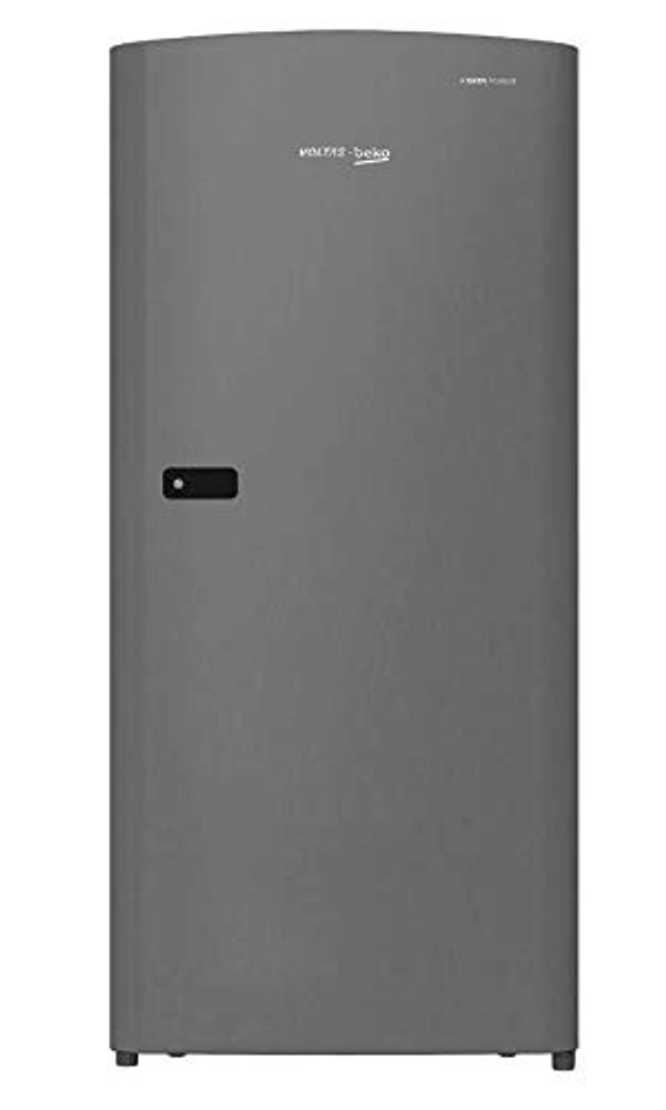 Voltas Beko 185L 2 Star Direct-Cool Single Door Refrigerator (RDC205DXIRX,Silver)