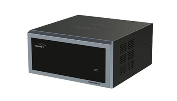 V-Guard VGMW 500 Plus Mainline Voltage Stabilizer (Black) 