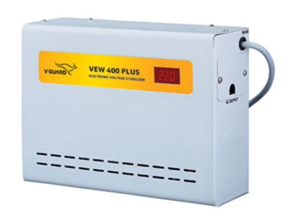 V-Guard 400 Plus Voltage Stabilizer (Grey)