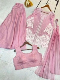 New Four Piece Indo Western Outfit - Xl