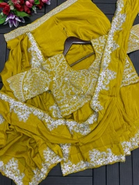 Ready To Wear Saree Embroidery Cording Work