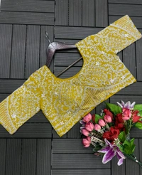 Ready To Wear Saree Embroidery Cording Work