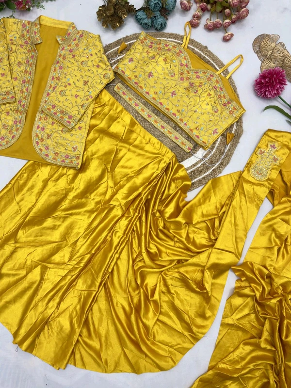 Ready To Wear Saree With Jacket Saree Design