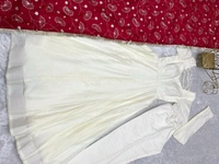 Pure Soft Vichitra Silk Fabric Fully Flair Kali Pattern And Canvas Patta With Duppta Set,pent Ready To Wear* - L