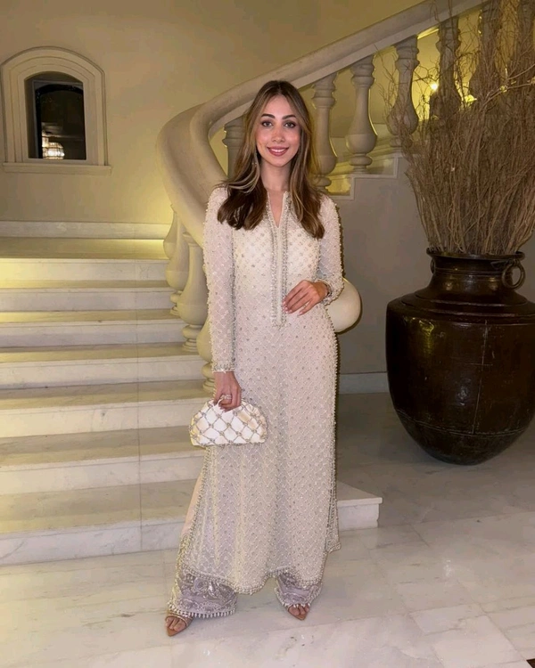 Fancy Fox Georgette Suit Eid Special - L