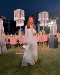 Fancy Fox Georgette Suit Eid Special - L