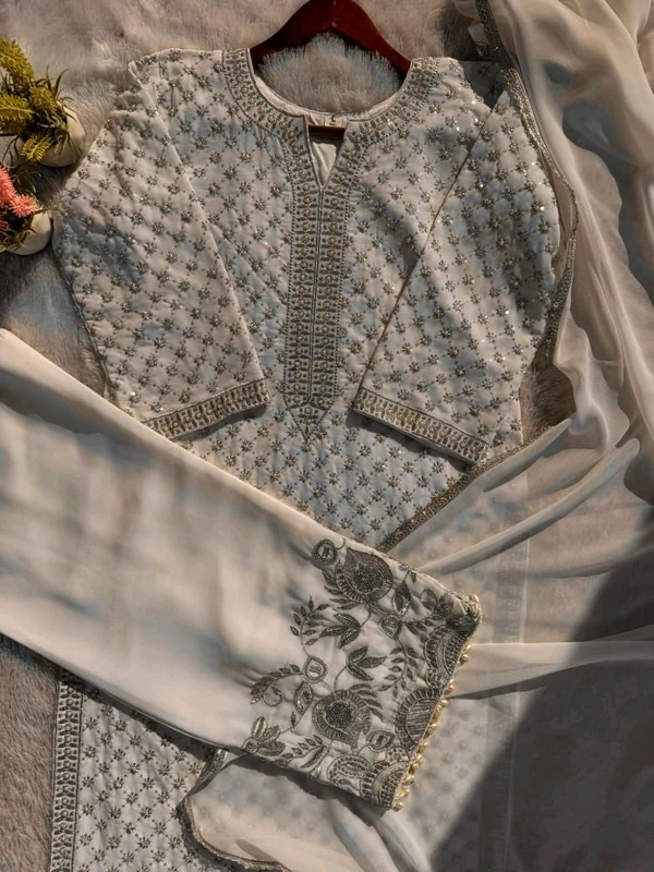 Fancy Fox Georgette Suit Eid Special - Xxl