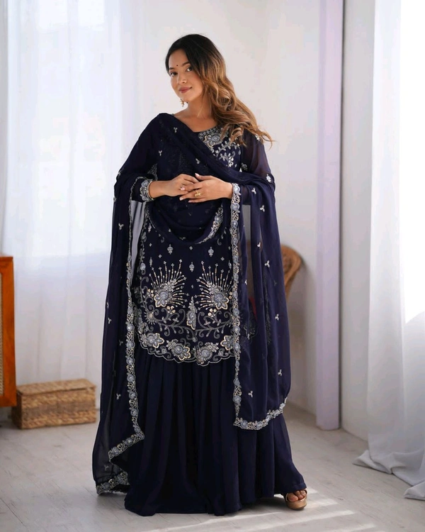 Fox Georgette Suit Special 2025 - M