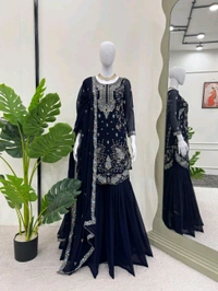 Fox Georgette Suit Special 2025 - L