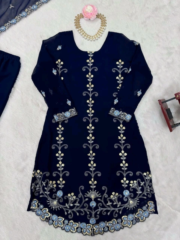 Fox Georgette Suit Special 2025 - Xl