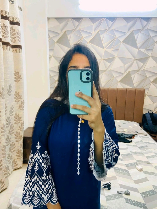 Viscose rayon Kurta With Bottom Wear - Xxxl