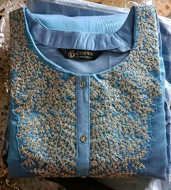 Chanderi Silk + Kurta Dupatta And Bottom Wear - Xs