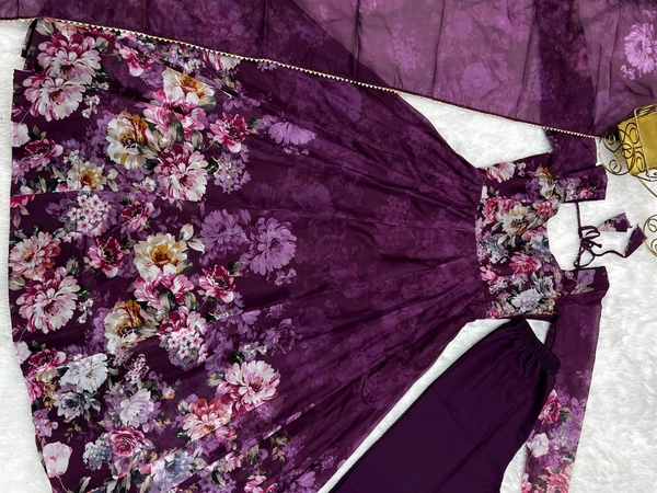 Tha Colorfull Light Weight Anarkali - M