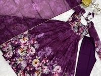 Tha Colorfull Light Weight Anarkali - L