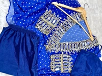 Presenting Beautiful Heavy quality Georgette Fabric designer wear Style Anarkali Style Side Cut Kurti with Chinon - 38