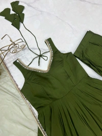 Upcoming Festivities And Weddings Which Provides You More Comfort And Style*
*Pure Romansilk Chanderi Fabric Fully Flair - S-36