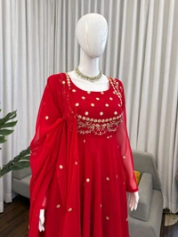 Designer Suit With Pent Set β Elegant Ethnic Wear β¨ - L-40
