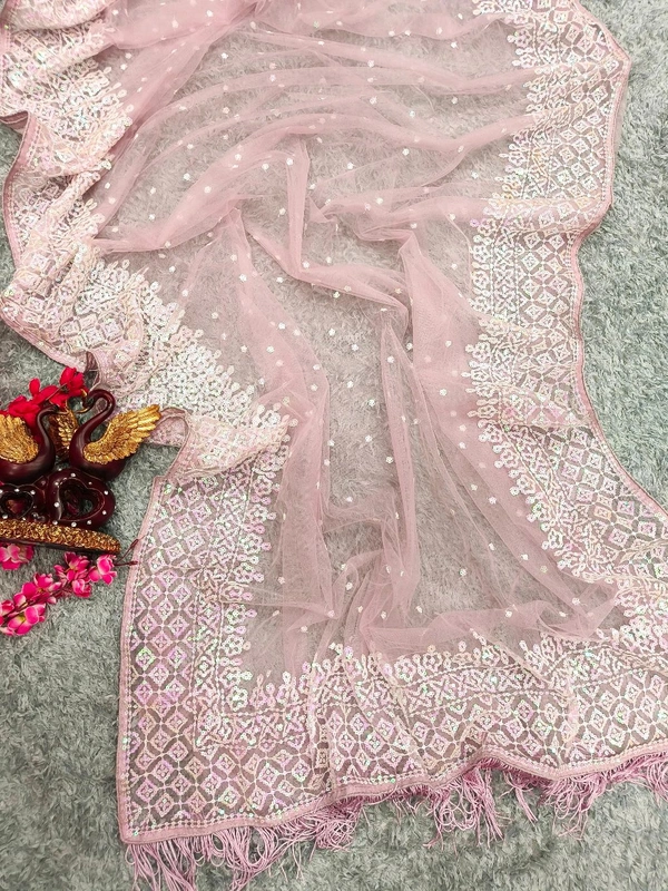 RELAUNCH EXCLUSIVE DESIGNER SEQUINS SAREE COLLECTION