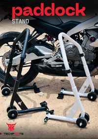 RKTECH UNI PADDOCK STAND - Red
