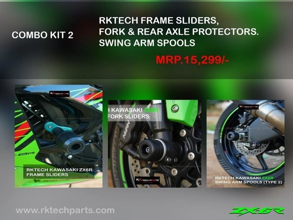 RKTECH Combo Kit 2 For KAWASAKI NINJA ZX-6R 2024+
