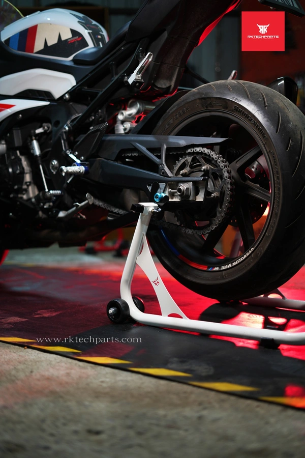 RKTECH UNI PADDOCK STAND -PEARL WHITE