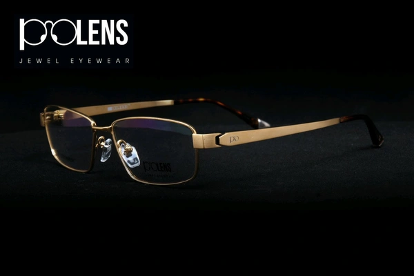 POLENS  Polens Eyewear Frame - Gold, Medium