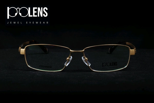 POLENS  Polens Eyewear Frame - Gold, Medium