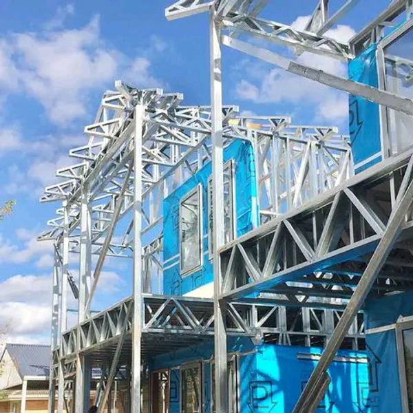DEEPBLUE AS/NZS/USA Certified Modular Prefab Homes Light Gauge Steel Frame