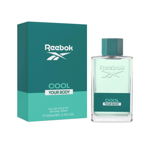 Reebok Cool Your Body Eau De Toilette Natural Spray Perfume For Men- 100ml - Men