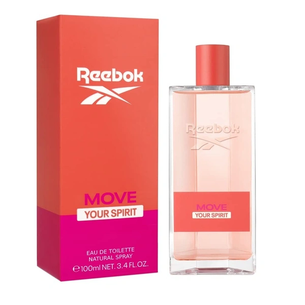 Reebok Move Your Spirit Eau De Toilette Natural Spray Perfume For Women- 100ml - Women