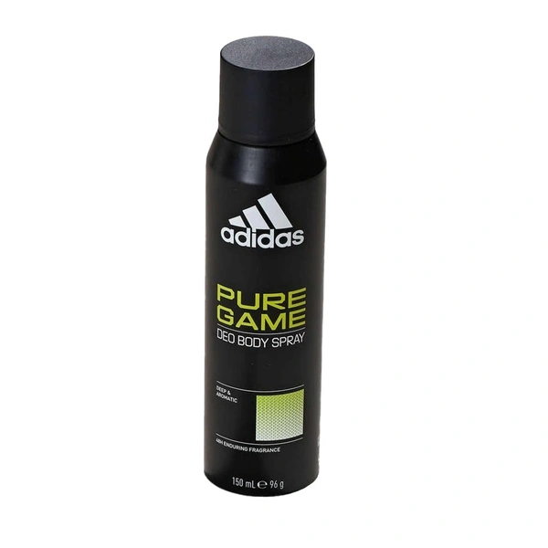 Adidas Pure Game Deodorant Body Spray For Men- 150ml - Pack Of 2