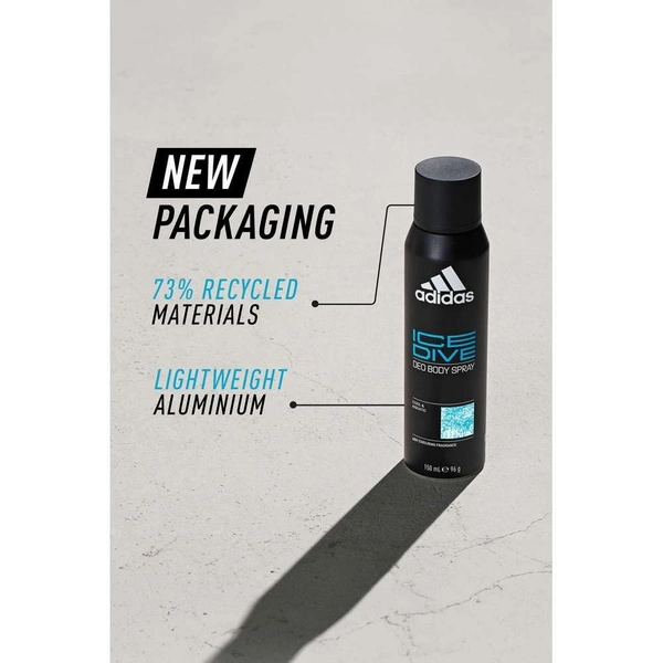 Adidas Ice Dive Deodorant Body Spray For Men- 150ml - Pack Of 1