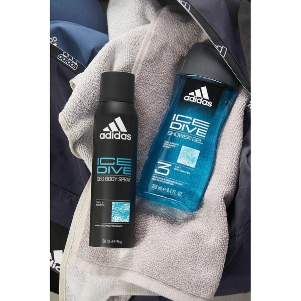 Adidas Ice Dive Deodorant Body Spray For Men- 150ml - Pack Of 1
