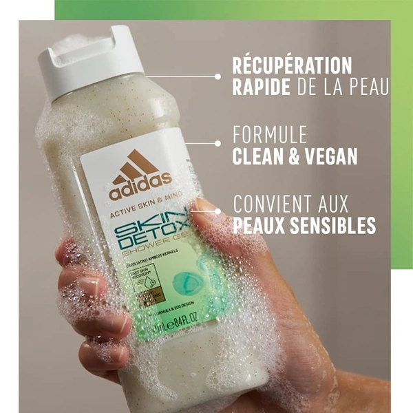 Adidas Skin Detox Shower Gel-400 ml - Men and Women