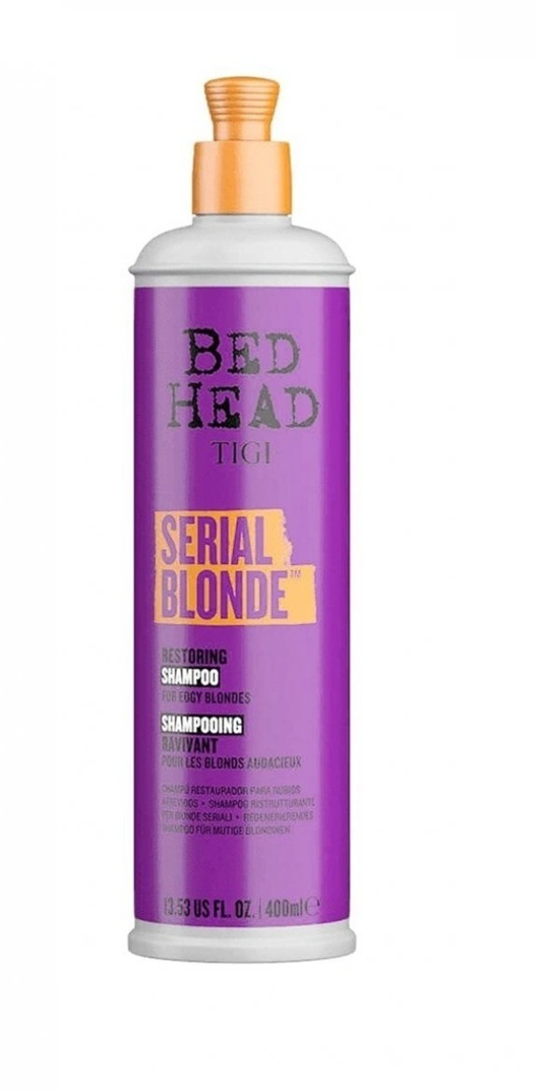 TIGI Bed Head Serial Blonde Restoring Conditioner For Blonde Coloured & Damaged Hair- 400ml
