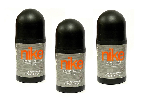 Nike Special Edition Roll-On Deodorant For Man - Pack Of 3