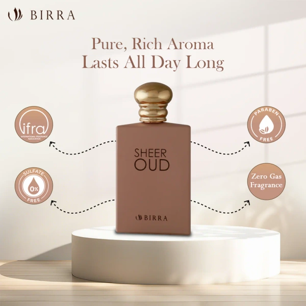 BIRRA Sheer Oud Unisex Eau De Parfum-50ml