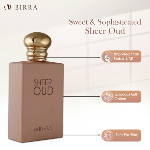 BIRRA Sheer Oud Unisex Eau De Parfum-50ml