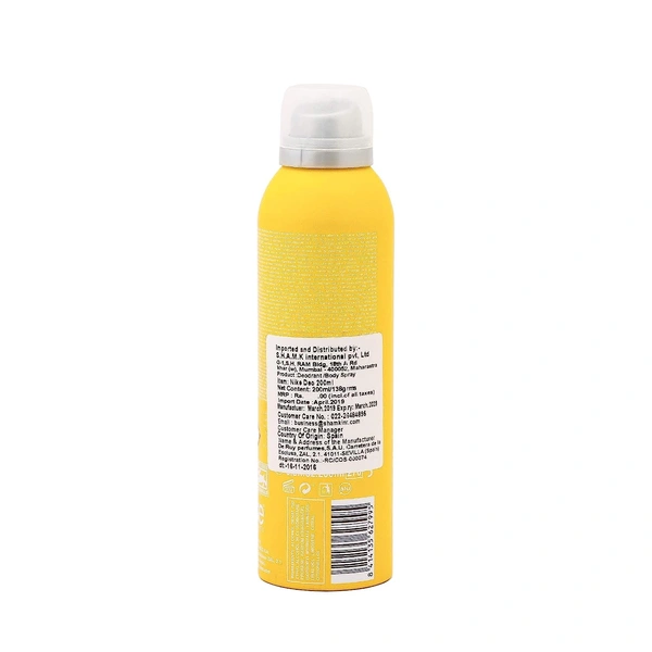 Nike Basic Yellow Woman Deodorant- 200ml