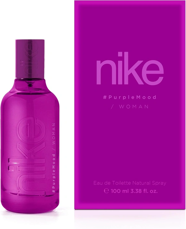 Nike Purple Mood Woman Eau De Toilette- 100ml