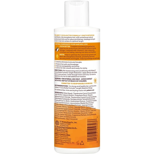 Palmer's Cocoa Butter With Vitamin E Length Retention Leave-In Conditioner- 250ml (4803)