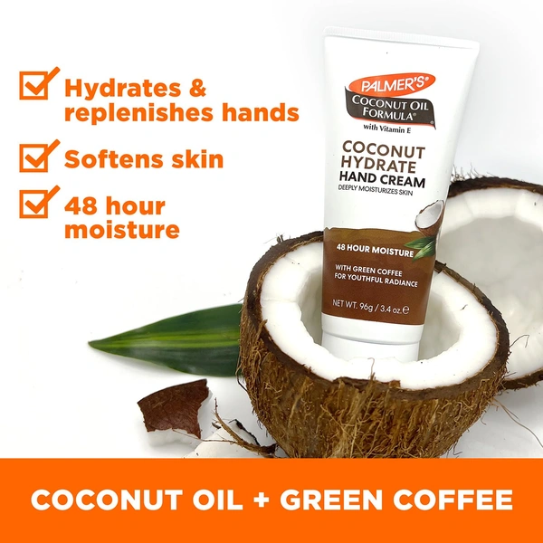 Palmer's Cocoa Oil With Vitamin E Coconut Hydrate Hand Cream Deeply Moisturizes Skin- 96g (3275)