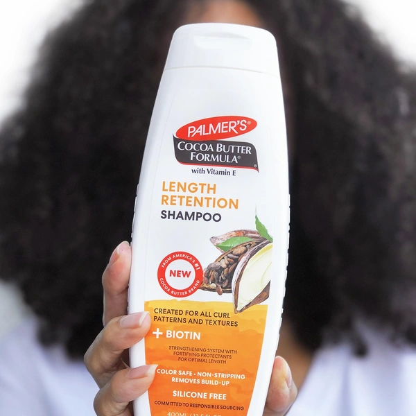 Palmer's Coconut Butter With Vitamin E Length Retention Shampoo- 400ml (4801)
