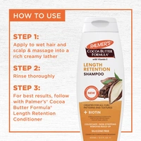 Palmer's Coconut Butter With Vitamin E Length Retention Shampoo- 400ml (4801)
