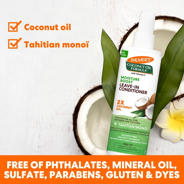 Palmer's Coconut Oil With Vitamin E Moisture Boost Leave-In Conditioner- 250ml (3313)